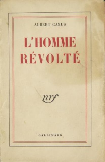 Libro de Camus de la colección de Villepin.