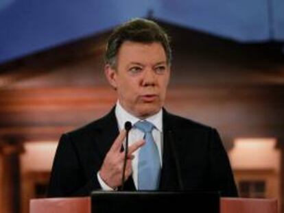 En la imagen, el presidente de Colombia, Juan Manuel Santos. EFE/Archivo
