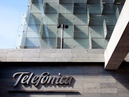 Sede de Telef&oacute;nica en el Distrito C de Las Tablas. 