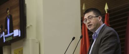 El concejal de Economia y Hacienda de Madrid, Carlos Sánchez Mato.