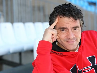 Juanma Lillo, en una foto de 2010, cuando entrenaba al Almer&iacute;a.