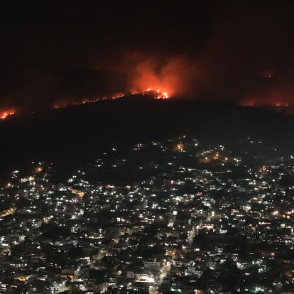 Incendio forestal Acapulco