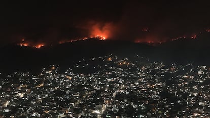 Incendio forestal Acapulco