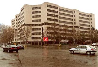 Juzgados de la plaza de castilla de Madrid.