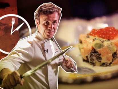 Roberto Limas, chef de 99 Sushi Bar, prepara una receta en cinco minutos