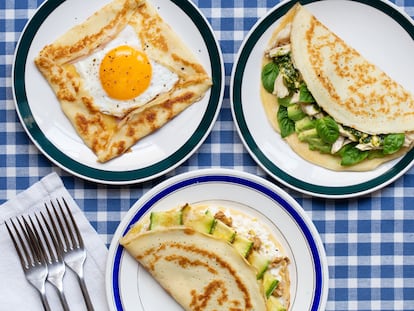 Crepes saladas