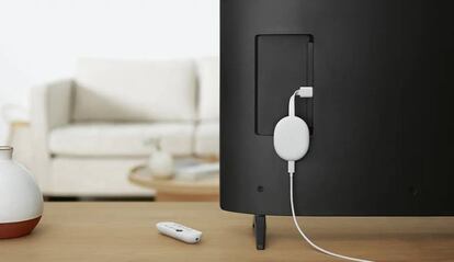 Chromecast color blanco