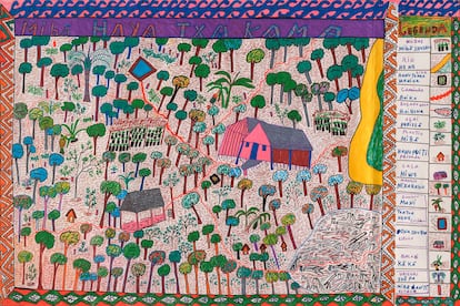Los mapas elaborados por los indígenas del estado brasileño de Acre identifican lenguas, lugares y rincones espirituales.