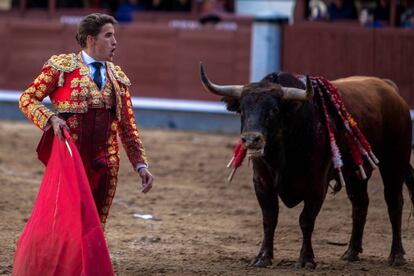 Diego Carretero, el pasado 29 de abril en la plaza de Las Ventas.