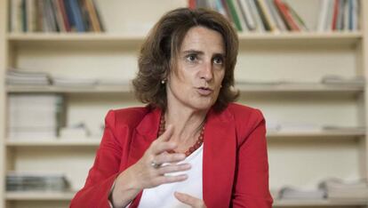 Teresa Ribera, ministra para la Transición Ecologica.