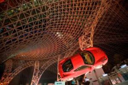 Parque temático Ferrari World, en Abu Dabi.