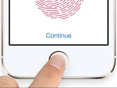 Touch ID de Apple.