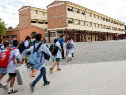 Inicio de curso en  la escuela Gaspar de Portol&agrave; de Balaguer. 