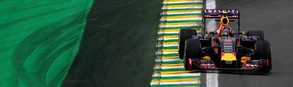 Daniil Kvyat en el Autódromo Jose Carlos Pace de Brasil