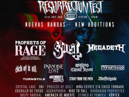 Nuevas incorporaciones del Resurrection Fest