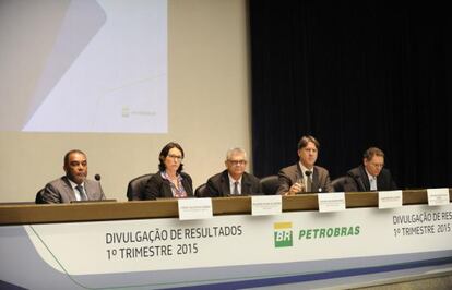 Diretoria da Petrobras divulga os resultados do 1&ordm; trimestre de 2015