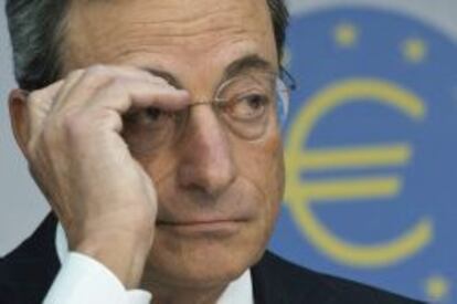  El presidente del Banco Central Europeo (BCE), Mario Draghi. 