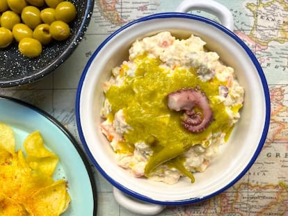 Ensaladilla de pulpo: el giro norteño a una tapa de siempre