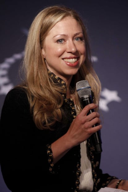 Chelsea Clinton, en una convención en septiembre.