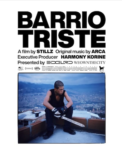 Cartel de la película Barrio Triste.
