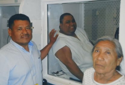 Ramiro Hernández Llanas, en una visita familiar.