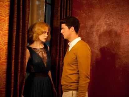 Nicole Kidman and Matthew Goode in Stoker.