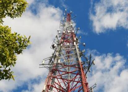 Imagen de una torre operada por Telxius.