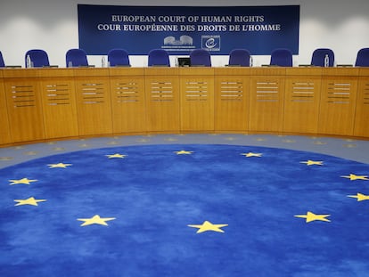 El Tribunal Europeo de Derechos Humanos, en 2019 en Estrasburgo.
