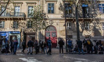 La residencia en que se produjo el atraco.