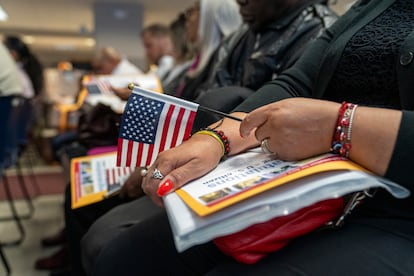 Candidates for U.S. citizenship in New York
