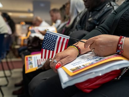Candidates for U.S. citizenship in New York