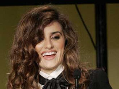 Penélope Cruz, actriz del año en los Hollywood Awards por su actuación en 'Volver'