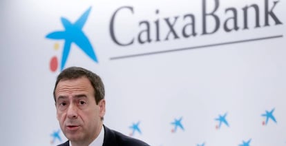 El consejero delegado de CaixaBank, Gonzalo Cortázar.