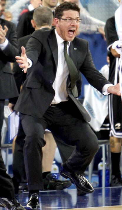 Katsikaris, ante el Madrid.