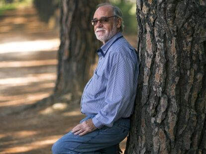 El padre salesiano Jos&eacute; Luis de la Fuente, de visita en Madrid. 