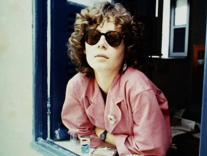 La poeta brasileña 
Ana Cristina César, 
en una imagen de 1982.