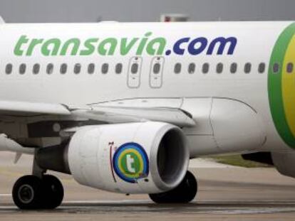 Un Airbus A320 de Transavia aterriza en el aeropuerto de Orly (Par&iacute;s). &nbsp;