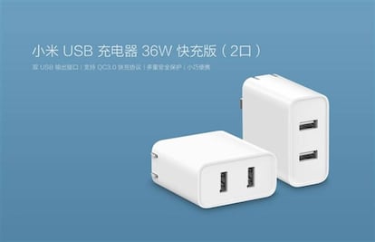 El nuevo cargador es compatible con Quick Charge 3.0