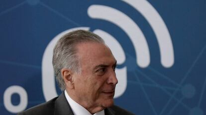 O presidente Michel Temer no dia 23.