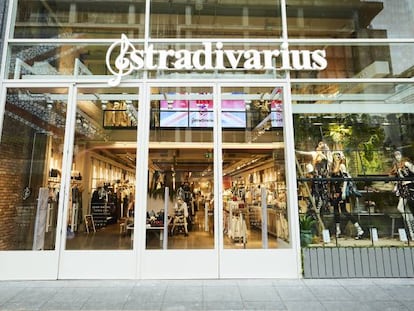 Una tienda de Stradivarius en Londres, en una imagen de archivo.