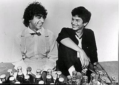 Los hermanos Rafael y Raimundo Amador, en la portada del disco de Pata Negra.
