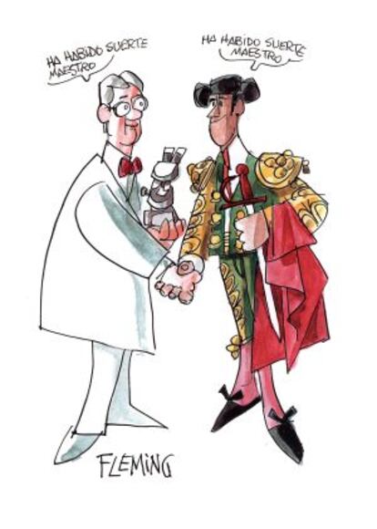 Fleming y un torero, por Antonio Mingote