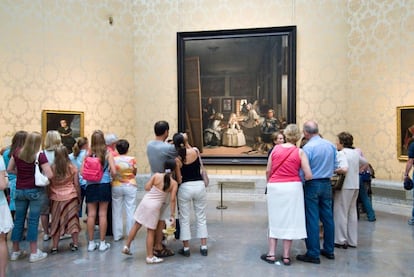 'Las meninas', en el Museo del Prado de Madrid.