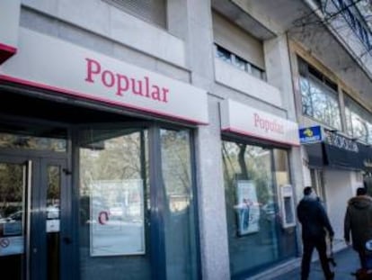 Sucursal del Banco Popular.