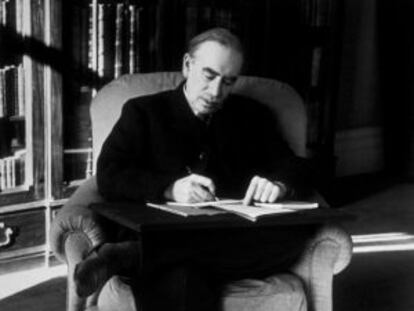 John Maynard Keynes, uno de los grandes protagonistas del libro &#039;La gran b&uacute;squeda&#039;, en 1940.