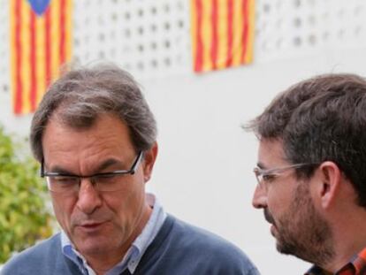 Artur Mas y Jordi Évole, en 'Salvados'