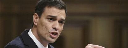 Pedro S&aacute;nchez, secretario general del PSOE