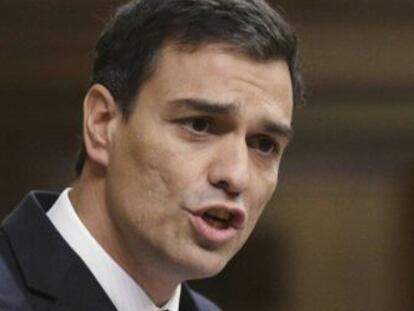 Pedro S&aacute;nchez, secretario general del PSOE