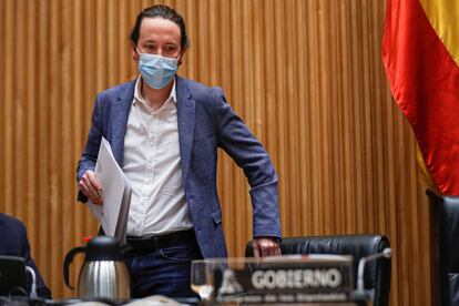 El vicepresidente segundo del Gobierno y ministro de Derechos Sociales y Agenda 2030, Pablo Iglesias.