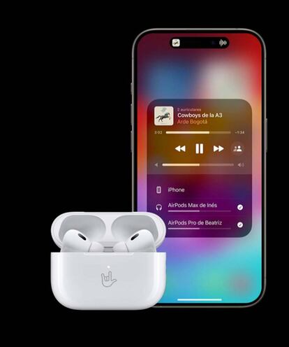 AirPods Pro 2 con iPhone